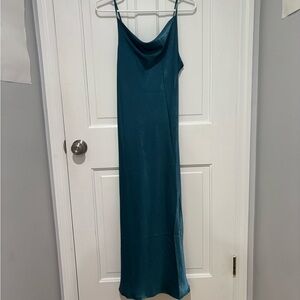 SHEIN Teal Maxi Dress